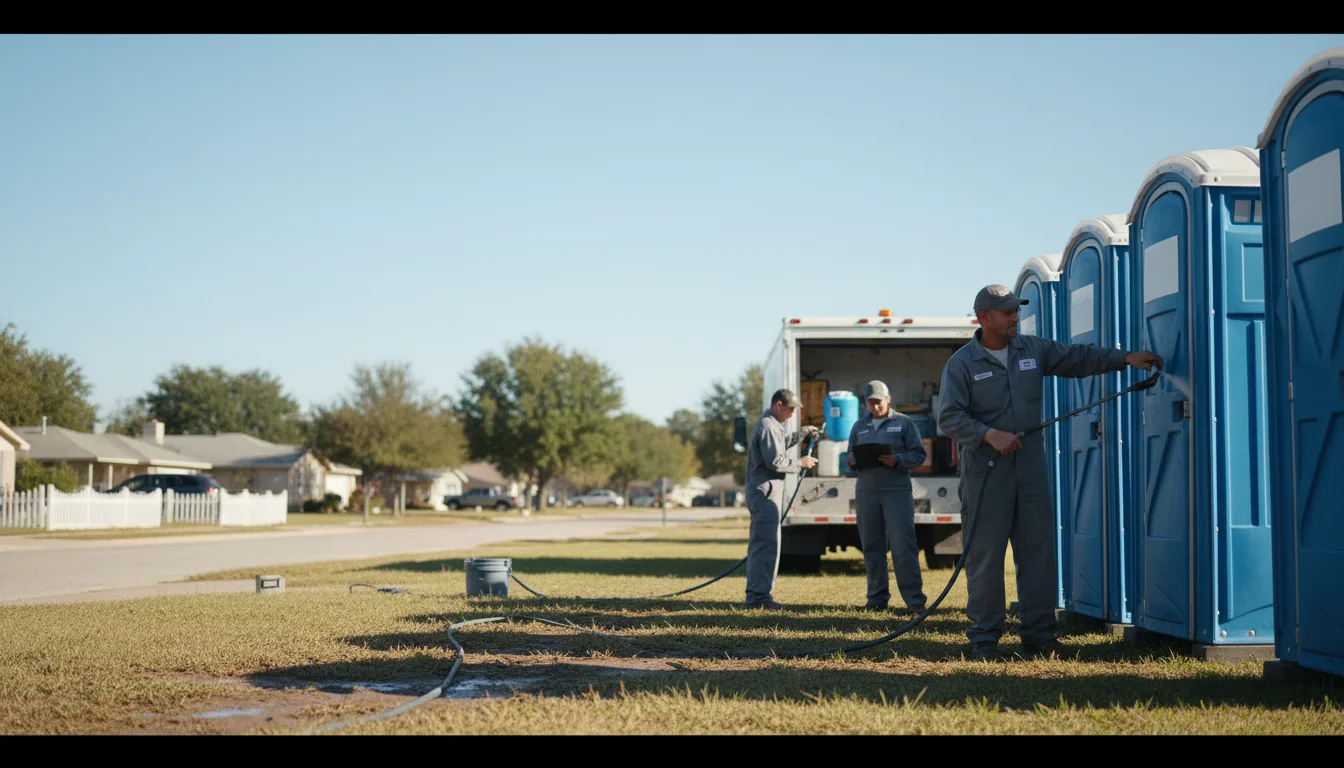 Long-Term Portable Toilet Rental in Jacksontown, OH near me
